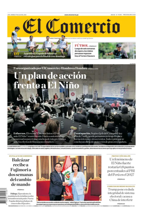 Cover of Diario El Comercio