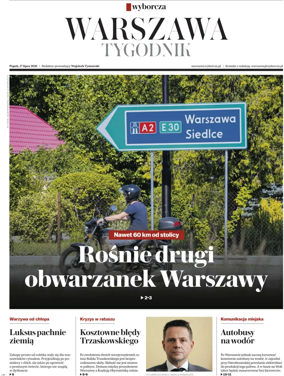 Cover of Gazeta Wyborcza Stoleczna