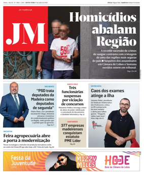 Cover of Jornal Madeira