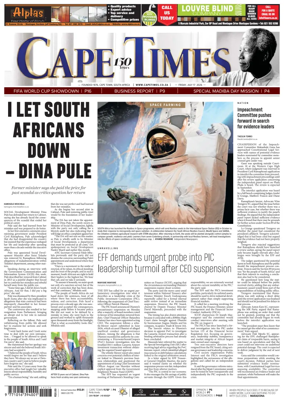 Cover of Cape Times