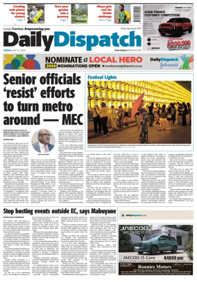 Cover of Daily Dispatch