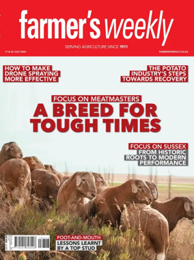Cover of Farmers Weekly (South Africa)