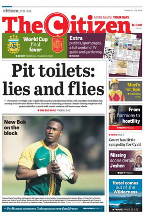 Cover of The Citizen (KZN)