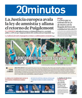 Cover of 20 Minutos Madrid