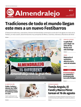 Cover of El Periodico de Almendralejo
