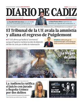 Cover of Diario de Cadiz