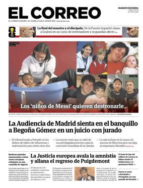 Cover of El Correo (Margen izquierda)