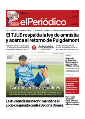 Cover of El Periodico - Castellano