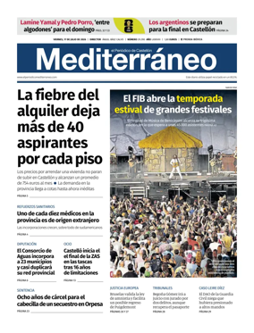 Cover of El Periodico Mediterraneo