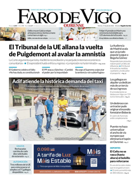 Cover of Faro de Vigo (Ourense)