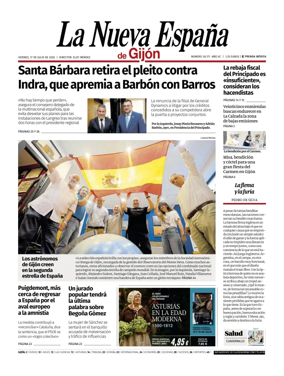 Cover of La Nueva Espana (Gijon)