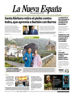 Cover of La Nueva Espana (Occidente)