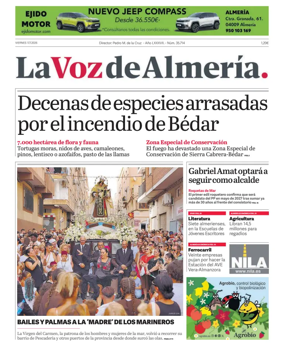 Cover of La Voz de Almeria