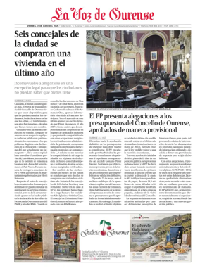 Cover of Ourense local
