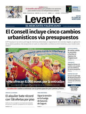 Cover of Levante EMV (Morvedre)