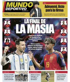 Cover of Mundo Deportivo (At. Madrid)