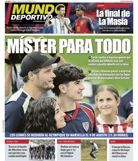 Cover of Mundo Deportivo (Bizkaia-Araba)