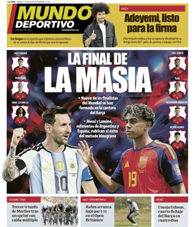 Cover of Mundo Deportivo