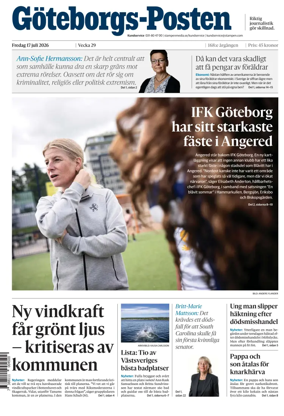 Cover of Goteborgs-Posten