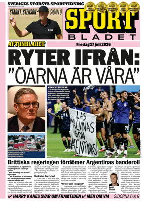 Cover of Sportbladet