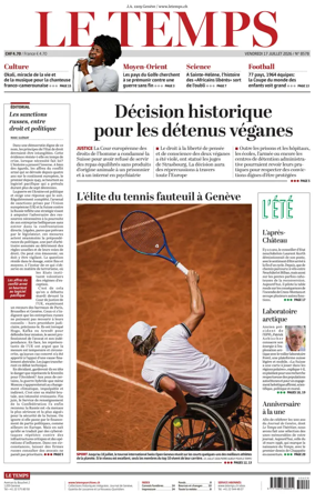 Cover of Le Temps