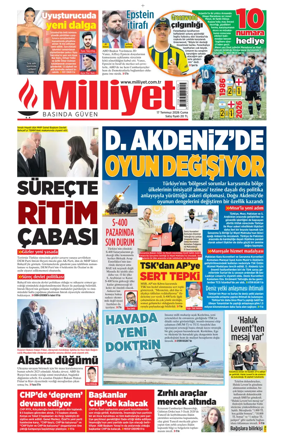 Cover of Milliyet