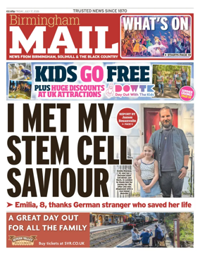 Cover of Birmingham Mail