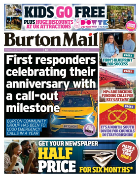 Cover of Burton Mail