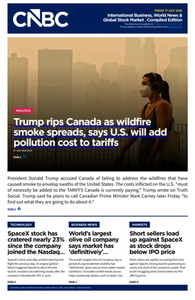 Cover of CNBC