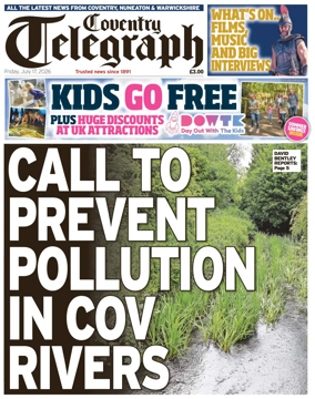 Cover of Coventry Telegraph