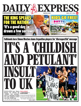 Cover of Daily Express