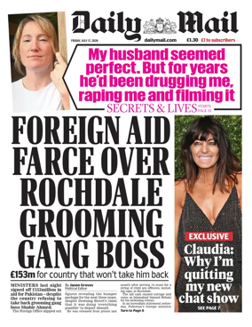 Cover of Daily Mail