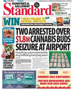 Cover of Dumfries & Galloway Standard