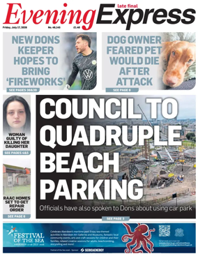 Cover of Evening Express