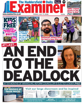Cover of Huddersfield Daily Examiner