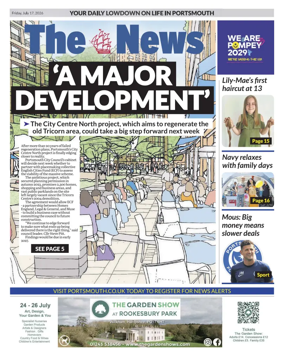 Cover of Portsmouth News