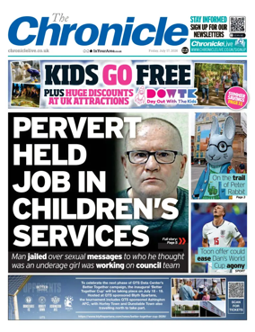 Cover of The Chronicle (South Tyneside and Durham)
