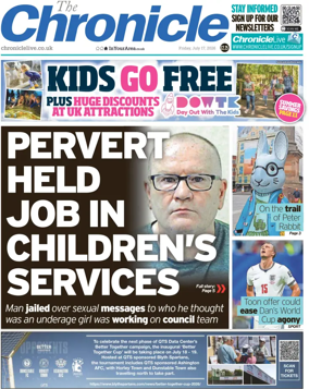 Cover of The Chronicle (UK)