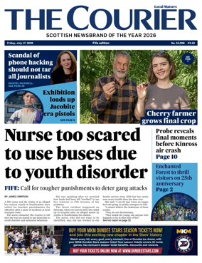 Cover of The Courier & Advertiser (Fife Edition)