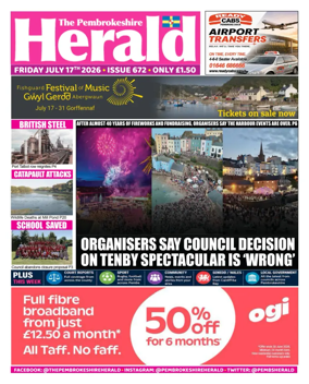 Cover of The Pembrokeshire Herald