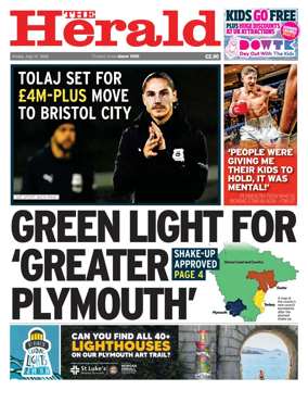 Cover of The Plymouth Herald