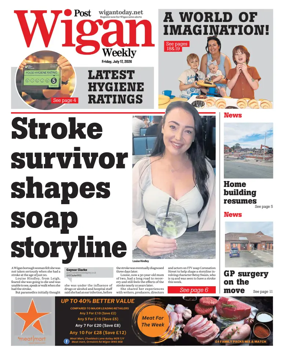 Cover of Wigan Evening Post