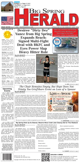 Cover of Big Spring Herald