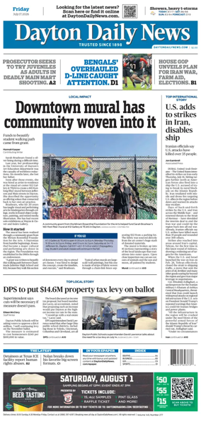 Cover of Dayton Daily News