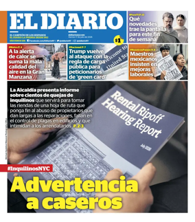 Cover of El Diario