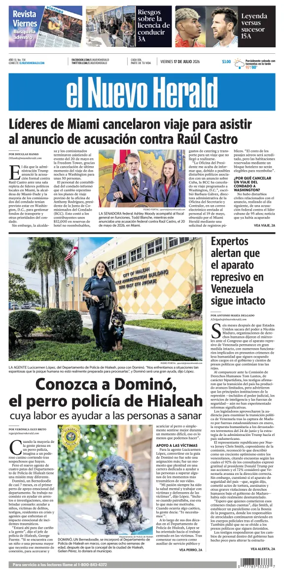 Cover of El Nuevo Herald