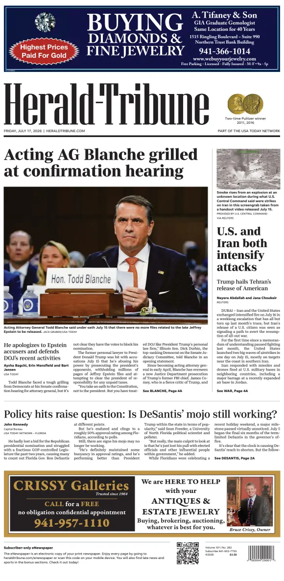 Cover of Herald-Tribune