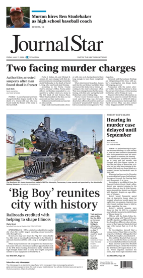 Cover of Journal Star (Peoria)