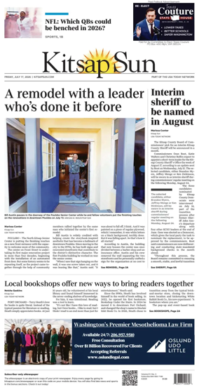 Cover of Kitsap Sun
