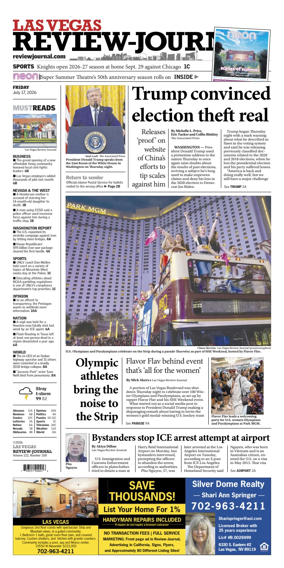Cover of Las Vegas Review-Journal